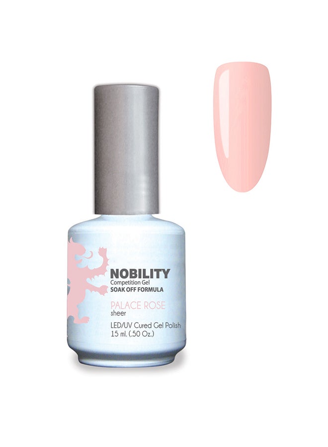 Lechat Gel Nail Polish 15 ml, Long Lasting, Chip Resistant, Requires Drying Under UV Led Lamp Palace Rose Nbgp28