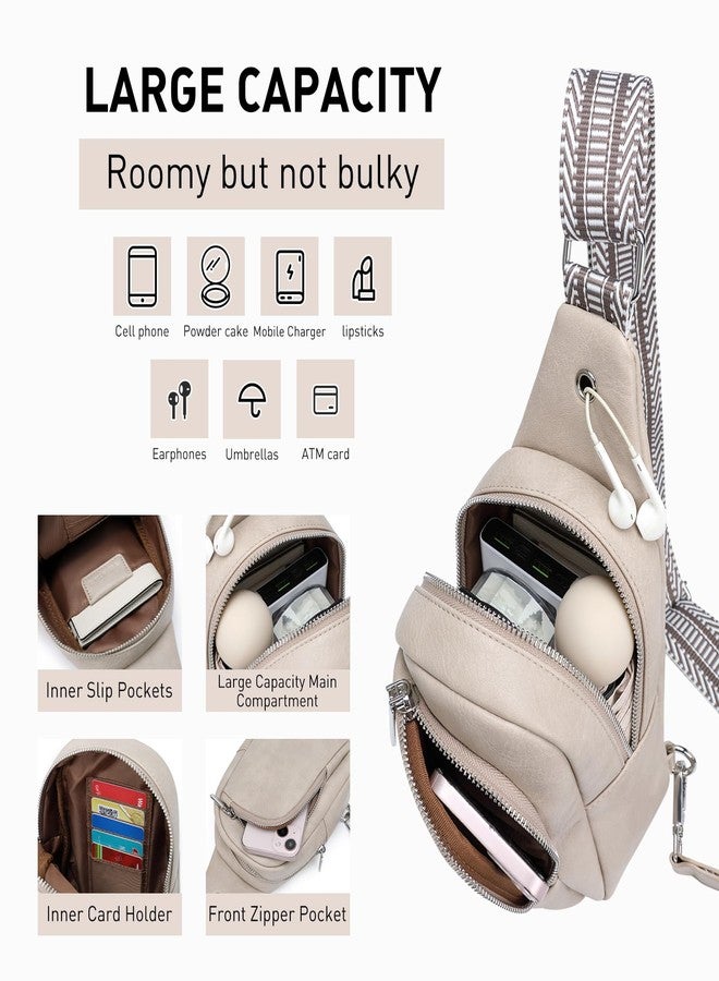 TENSTAR Small Crossbody Bags for Women Trendy Vegan Leather Crossbody Bag Sling Travel Women's Fanny Packs (Grey) - Image 3