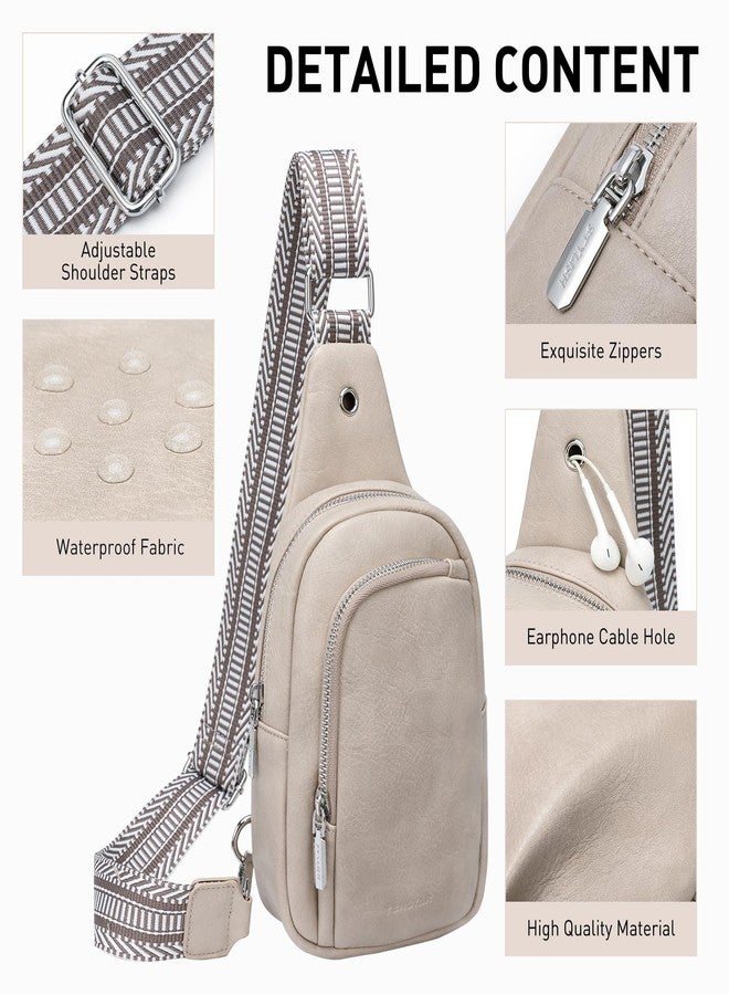 TENSTAR Small Crossbody Bags for Women Trendy Vegan Leather Crossbody Bag Sling Travel Women's Fanny Packs (Grey) - Image 4