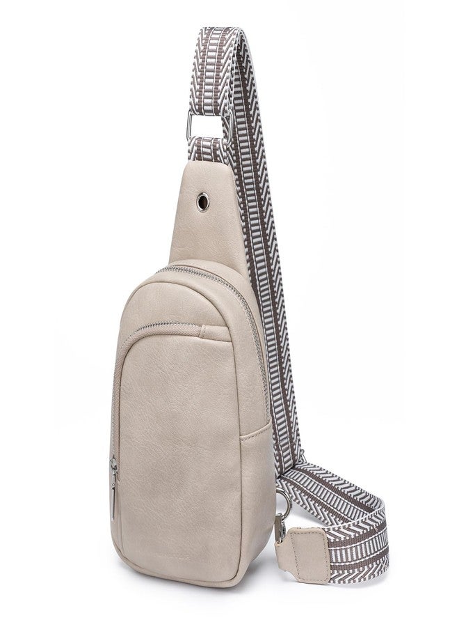 TENSTAR Small Crossbody Bags for Women Trendy Vegan Leather Crossbody Bag Sling Travel Women's Fanny Packs (Grey) - Image 1