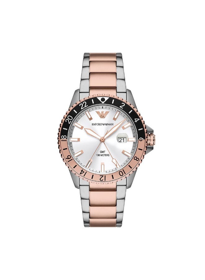 EMPORIO ARMANI Men Emporio Armani Men's GMT Dual Time Watch - Image 1