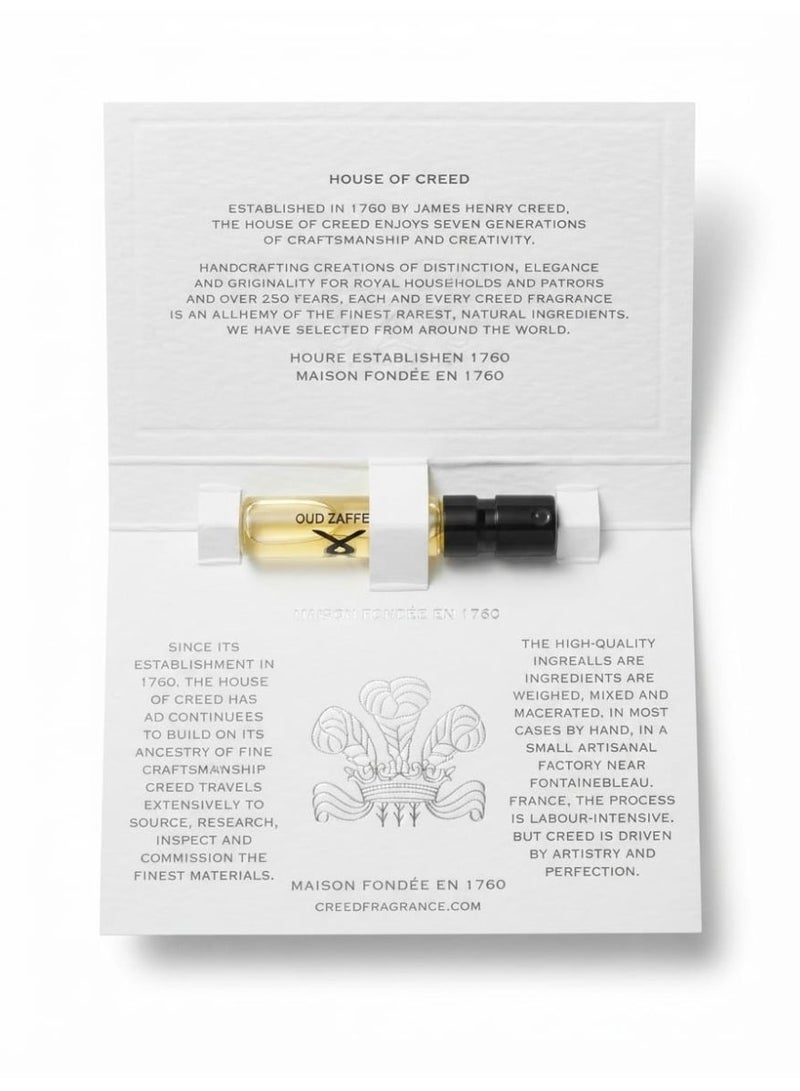 Creed Oud Zarian Eau de Parfum Sample - 1.7ml - Image 2