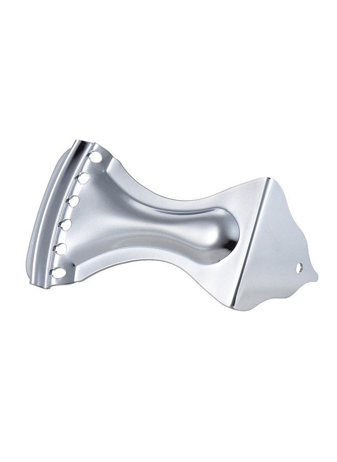 Generic - Silver Zinc Alloy Durable Tailpiece for Dobro 6 Strings Resonator Guitar - Image 1