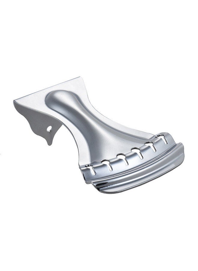 Generic - Silver Zinc Alloy Durable Tailpiece for Dobro 6 Strings Resonator Guitar - Image 1