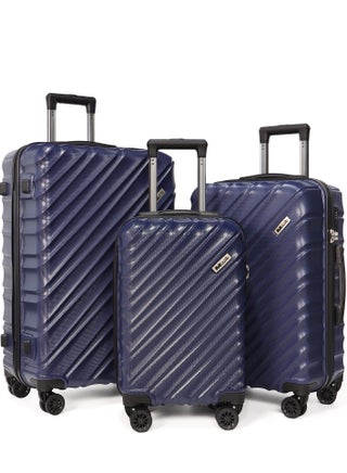 MIAZIB Luggage Sets Suitcases with Wheels Suitcase set Hardshell Luggage sets Clearance Luggage sets with TSA Lock 20/24/28 Inch Luggage Lightweight Suitcases with Wheels Navy Blue - pzsku/Z82802A8544B9F6C33C8AZ/45/1748941200/07c130e4-570d-4adb-8de2-169e8f843e3f