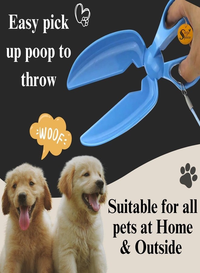 سايج سكوير مجرفة فضلات الكلاب Sage Square Scissor - مجرفة مثالية لفضلات الكلاب لتنظيف سهل، متينة ومريحة للاستخدام، خفيفة الوزن وسهلة التخزين لأصحاب الحيوانات الأليفة، مثالية للنزهات الخارجية، وتنظيف الحدائق، والمزيد - Image 3