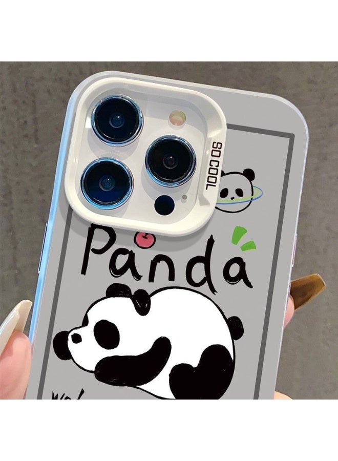 Super Soft Panda TPU Case for iPhone 15  |Pro Max | 15 Pro | 15 Plus - Durable & Anti-Slip, Trendy Design - Image 4