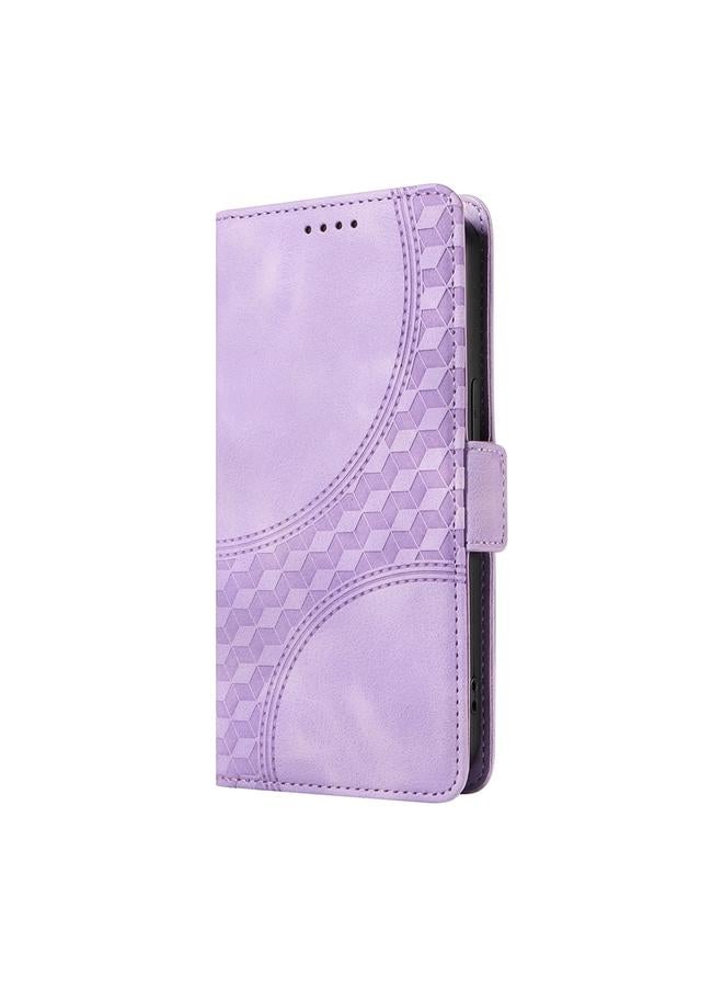 The Bros Phone Case For Infinix Note 40 4G Embossed Rhombus Starry Leather Phone Phone Case - Image 2