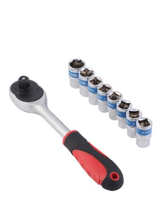 Drive Socket Wrench Set 1/2 Inch 9 Pieces | Bit Socket Set Metric and Extension Bar for Auto Repairing and Household - pzsku/Z8280540821EA60891F73Z/45/_/1726148676/15e4b381-1912-494d-8f81-eeec34d8beaa