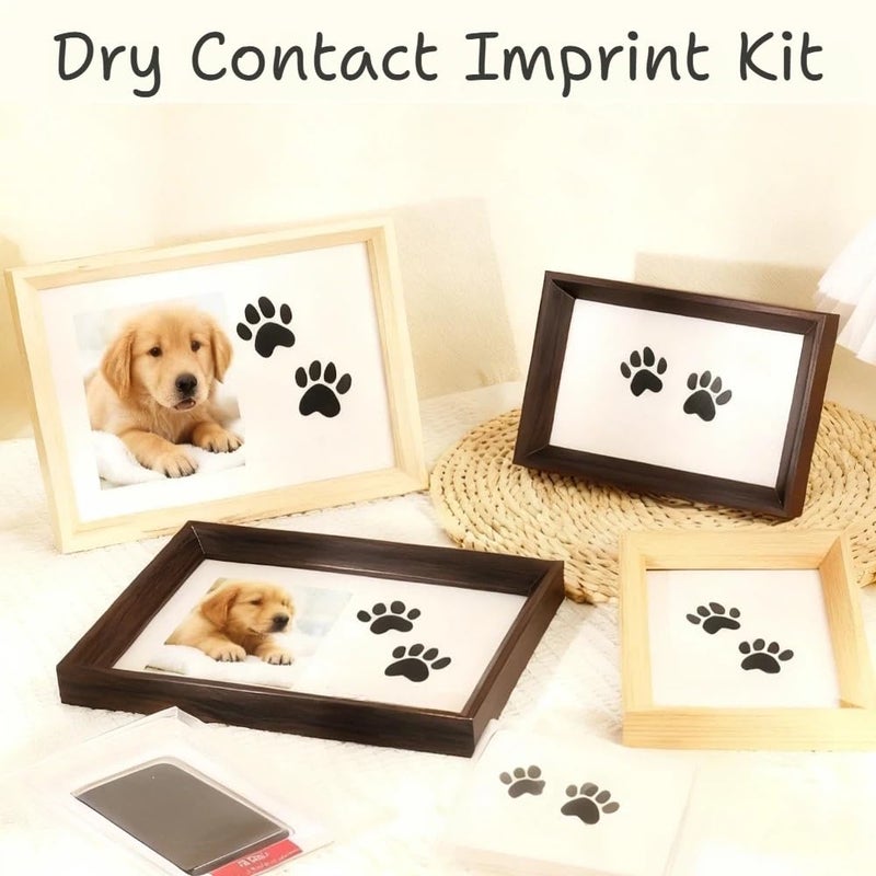 Laoha 15-Set Inkless Memory Kit for Hand & Foot Prints, Pet Paw Impressions – Clean Touch Pad with Keepsake Cards - Image 5