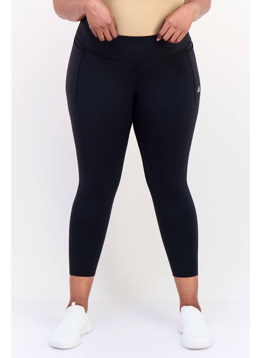 Adidas Women Plus Size Training Leggings, Black  - Image 1
