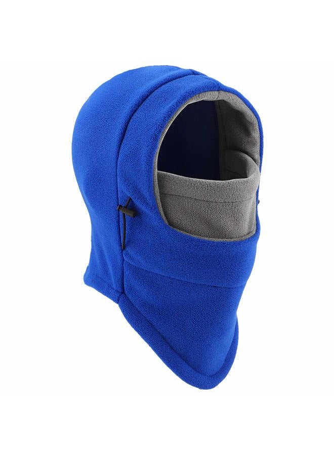 YQXCC F&NK Kids Winter Hats Balaclava Ski Mask Windproof Warm Adjustable with Fleece Lining Hat for Boys Girls (Blue/Gray) - Image 1