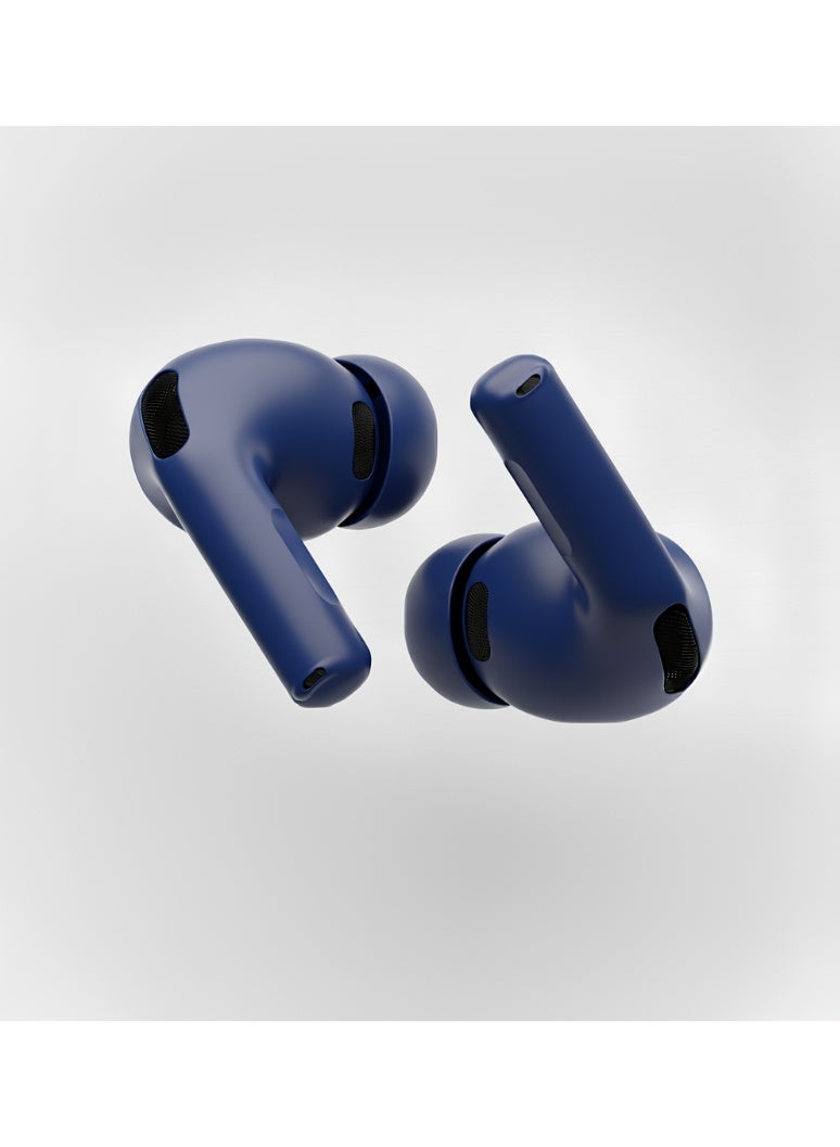 AURORA أورورا سماعات أيربودز برو 3 مخصصة بطلاء مقاوم للخدوش من الدرجة automotive باللون الأزرق الداكن - Image 2