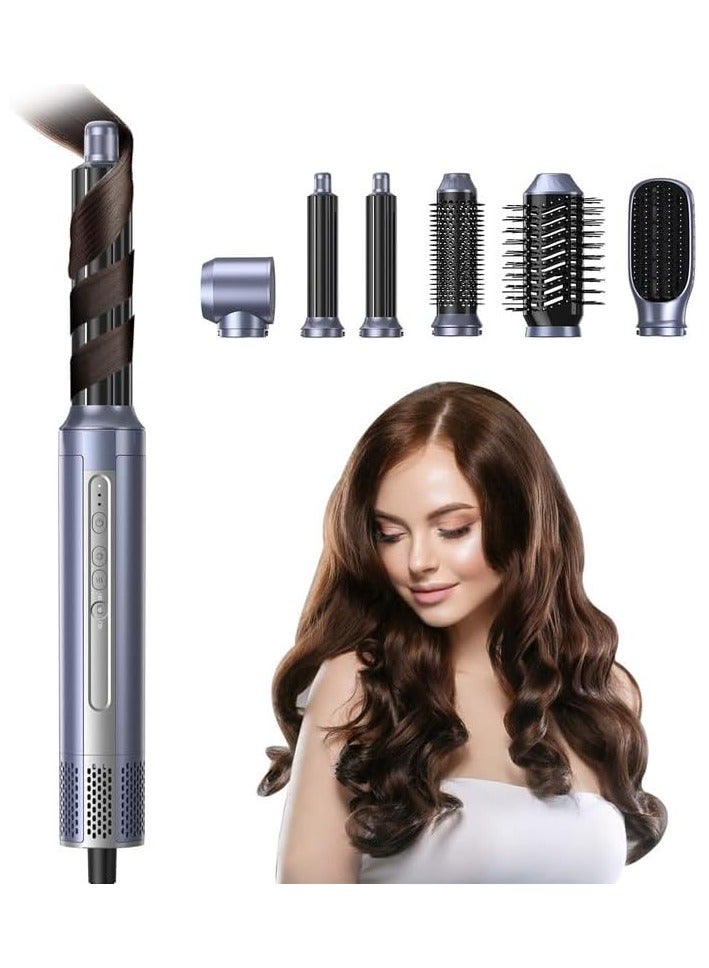 general 6 in 1 Multistyler Hair Styling Tools Blow Dryer w/ 200 Millions Ions & Coanda Tech - 110000 RPM Curling Wand Straightener Brush Volumizer - Auto Wrap Curlers Air Drying Styler Volumizing - Image 1