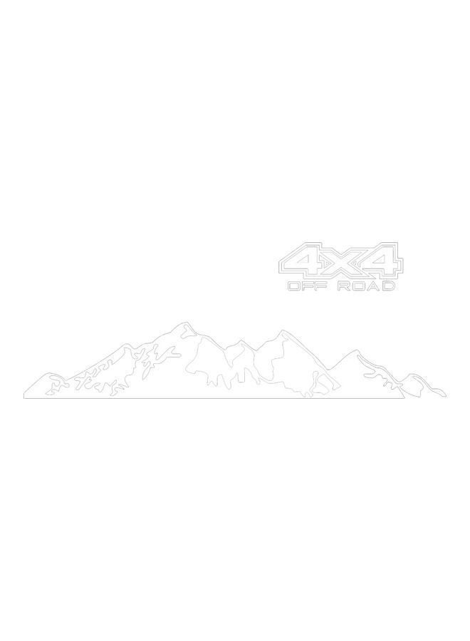 NIBEMINENT 4x4 Off Road And Mountain Car Sticker Set - Image 1