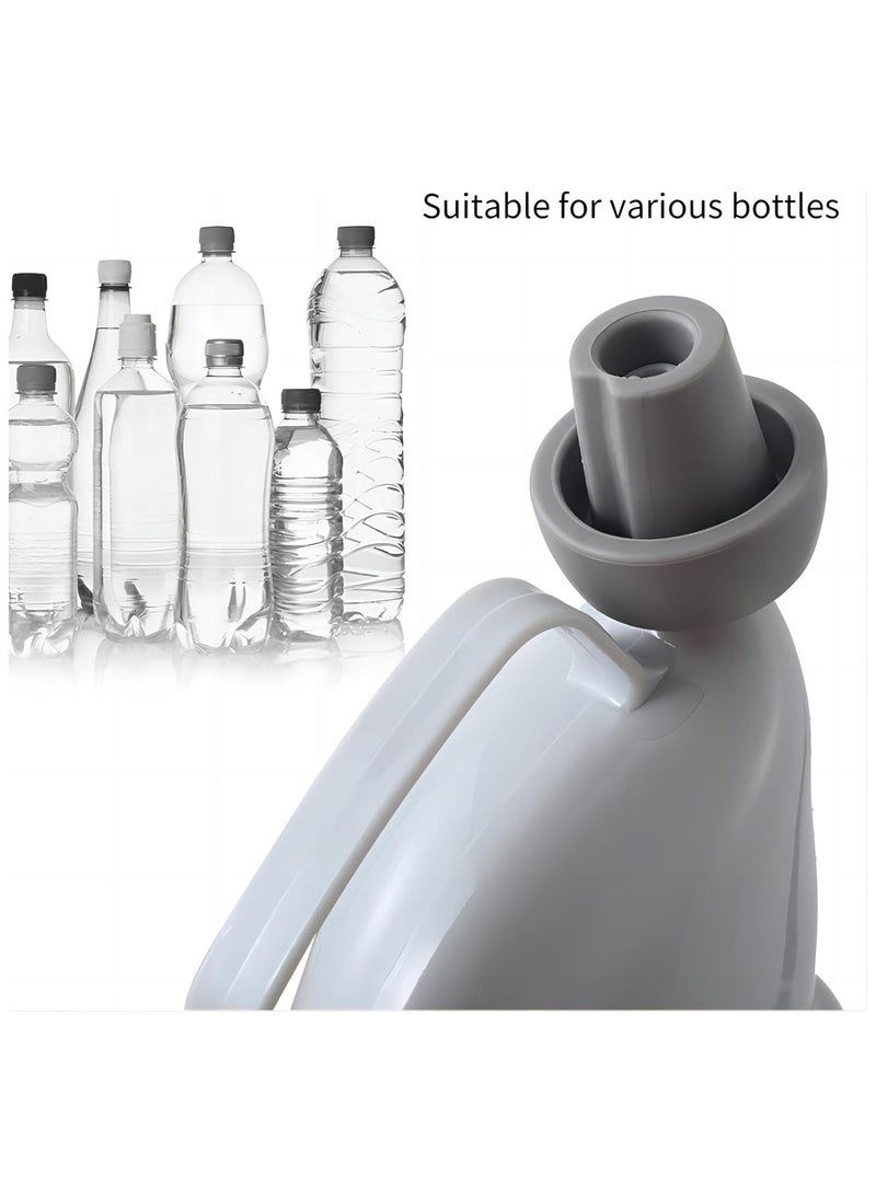KASTWAVE Portable Unisex Emergency Urination Device - 2 Pcs Travel-Friendly Pee Bottle with Tube and Handle. Ideal Urinal Funnel for Men and Women, Perfect for Outdoor Adventures and Camping  - Image 5