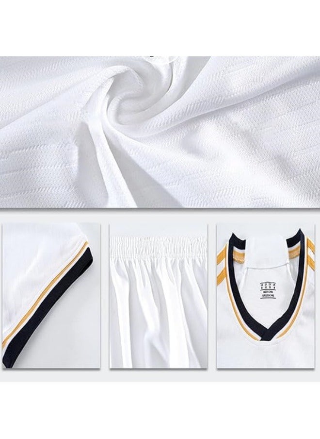 GGEROU Kids Football Jersey Set, No.9 Football Soccer Jersey, Football Soccer Jersey Tracksuits Kit for Kids Youth  - Image 2