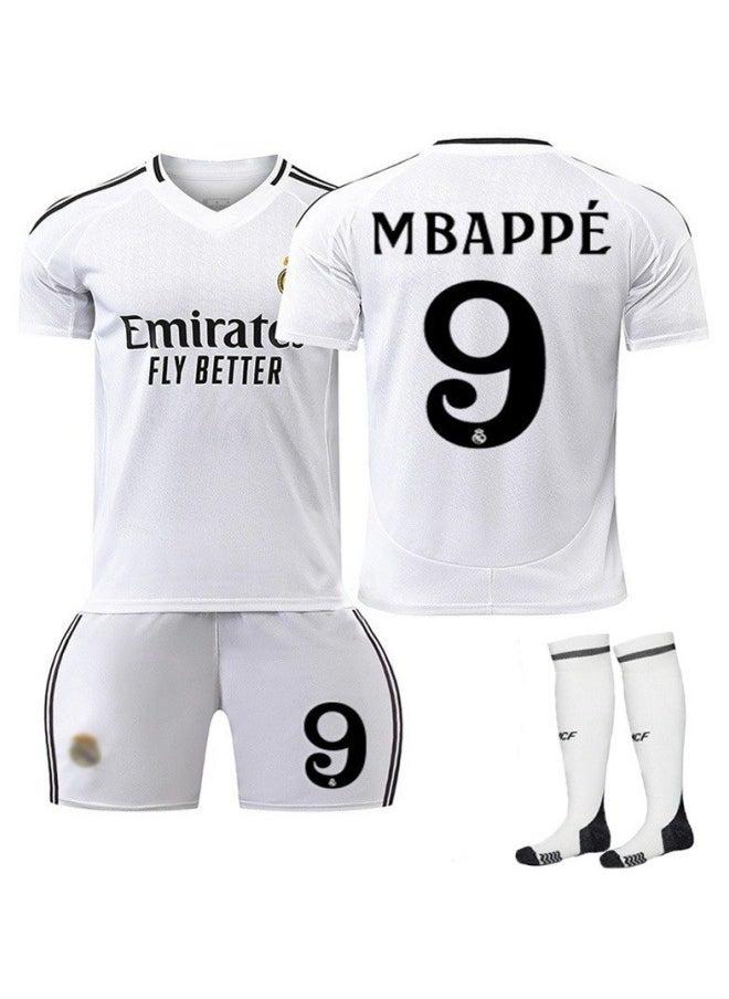 GGEROU Kids Football Jersey Set, No.9 Football Soccer Jersey, Football Soccer Jersey Tracksuits Kit for Kids Youth  - Image 1