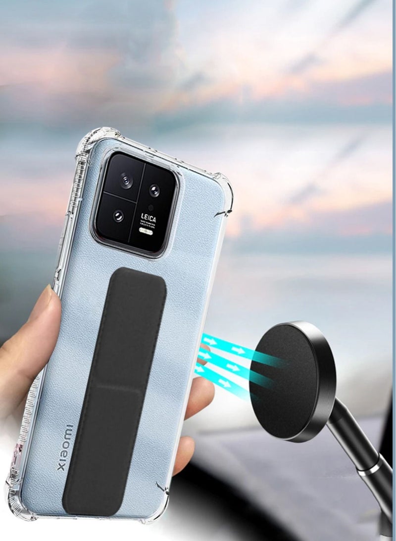 Techie جراب حامل مغناطيسي مدمج من Techie مزود بوسادة هوائية مقاومة للصدمات لهاتف Xiaomi 13 - Image 3