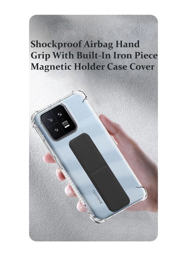 Techie جراب حامل مغناطيسي مدمج من Techie مزود بوسادة هوائية مقاومة للصدمات لهاتف Xiaomi 13 - Image 4