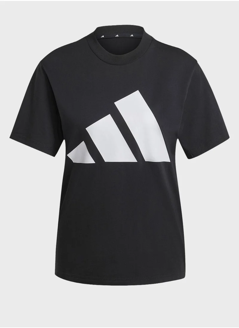 Adidas adidas womens big logo t-shirt multi pack save 20%