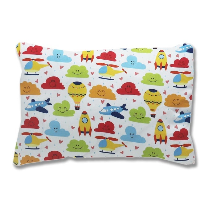 TODDLER PILLOW WITH 100 COTTON REMOVABLE COVER 20 X 15 INCHES CHILDREN PILLOWS BABY PILLOWS TRAVEL TIMES
