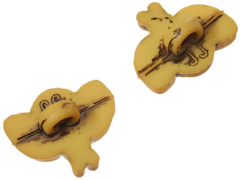 Dress It Up Tiny Bees 20ct Pack Button, Yellow - Image 2