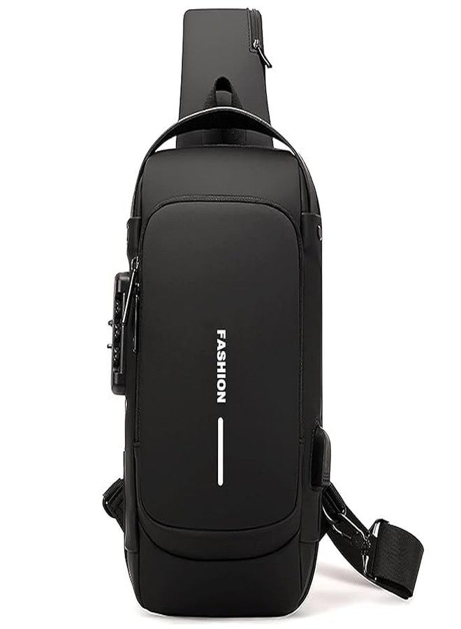 FinchGold Stylish Crossbody Bags for Men and Women, Splash-proof Chest Bag for Men, Durable Cross Body Sling Bag for Man, Unisex Travel Shoulder Bag waterproof - Image 1
