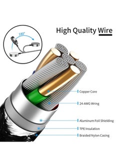 Generic Suitable For Apple Watch S7-S9 5W Fast Charging Wireless Charger Magnetic Wireless Charging Nylon Braided Charging Cable-Specifications:TPE Single Line C Port  - Image 3