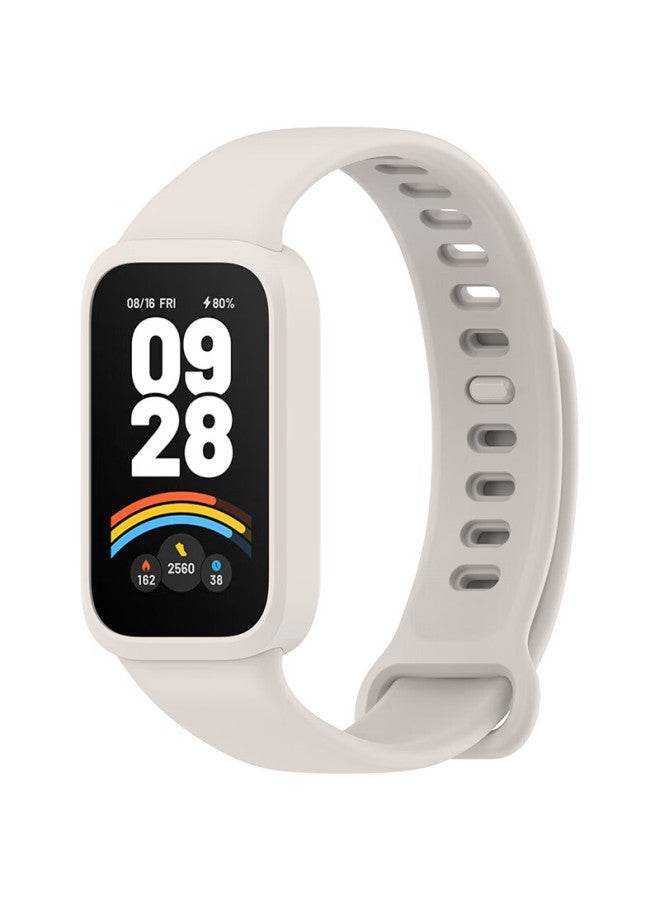 KMaxAI Silicone Watch Band For Redmi Band 3, Xiaomi Redmi Band 3 Sports Wristband, Dopamine Men And Women Fresh Watch Strap Colorful Replacement Watch Band Starlight - Image 2
