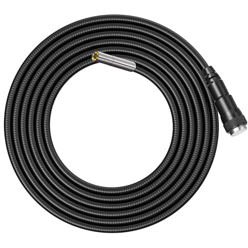 Teslong Endoscope Replacement Cable with Light, Single Lens Inspection Camera 5.5mm/0.21inch Waterproof Probe Compatible with NTS500, NTS300(10FT) - Image 1
