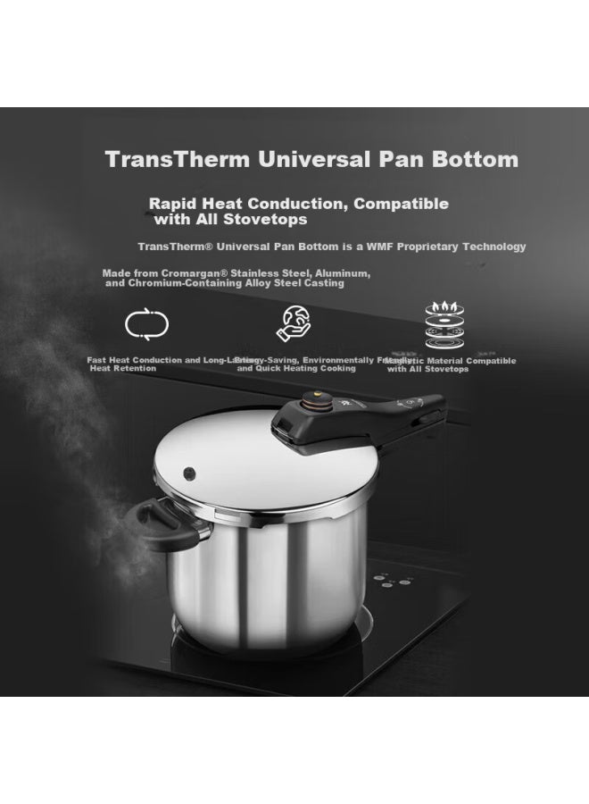 Wmf Imported Stainless Steel Pressure Cooker -proof Household Pressure Cooker Induction Compatible Rds Quick Pot 6.5l - Image 4