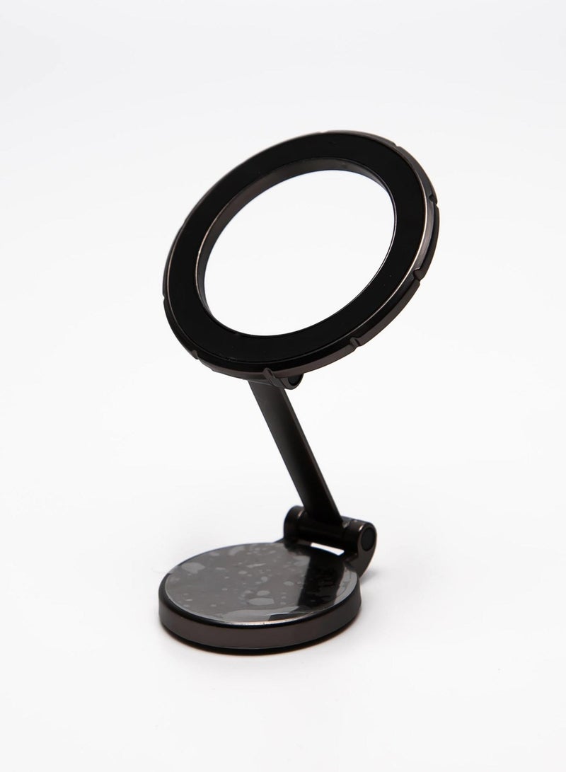 Fold Magnetic Holder 1080° Angle Rotation Magnetic Phone Holder Magnetic Phone Holder for Car Black - Image 1