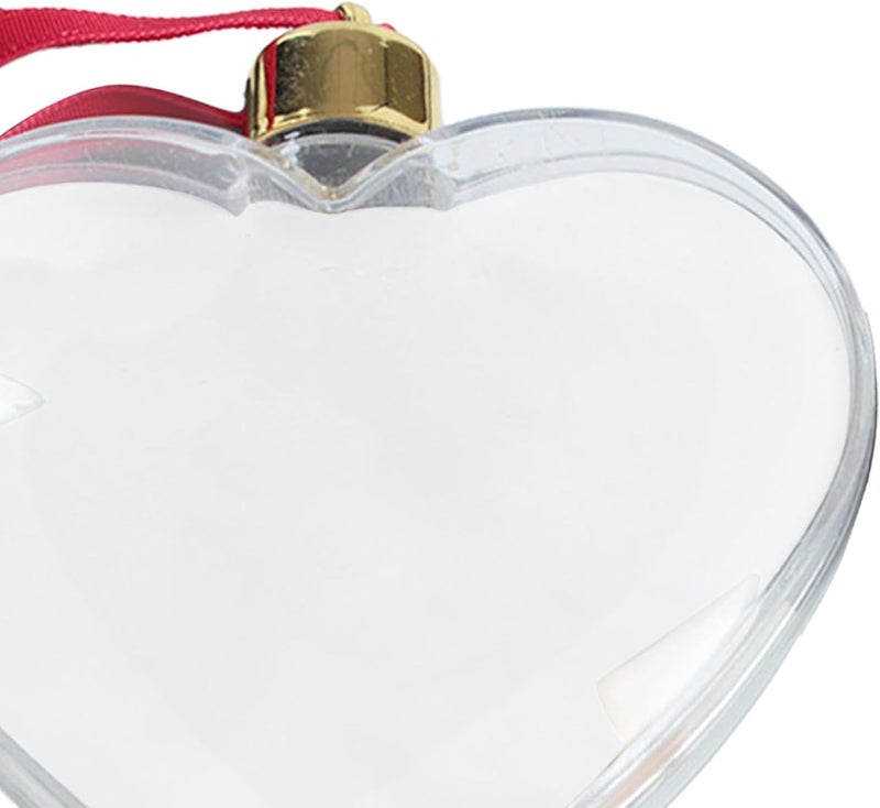 Clear Heart Shape Photo Frame Love Pendant for DIY Gifts Wall Party Supplies - Image 3