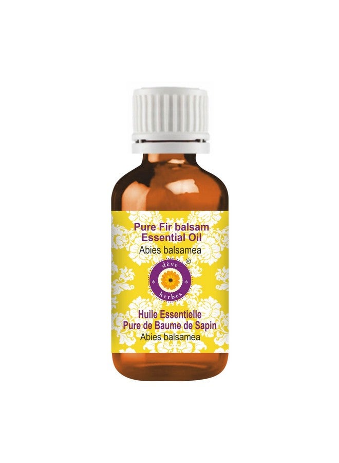 Deve Herbes Fir balsam Essential Oil (Abies balsamea) Pure | Non-Sticky | Non-greasy | Lightweight | Men & Women | All Skin Types | Steam Distilled 15ml - Image 1