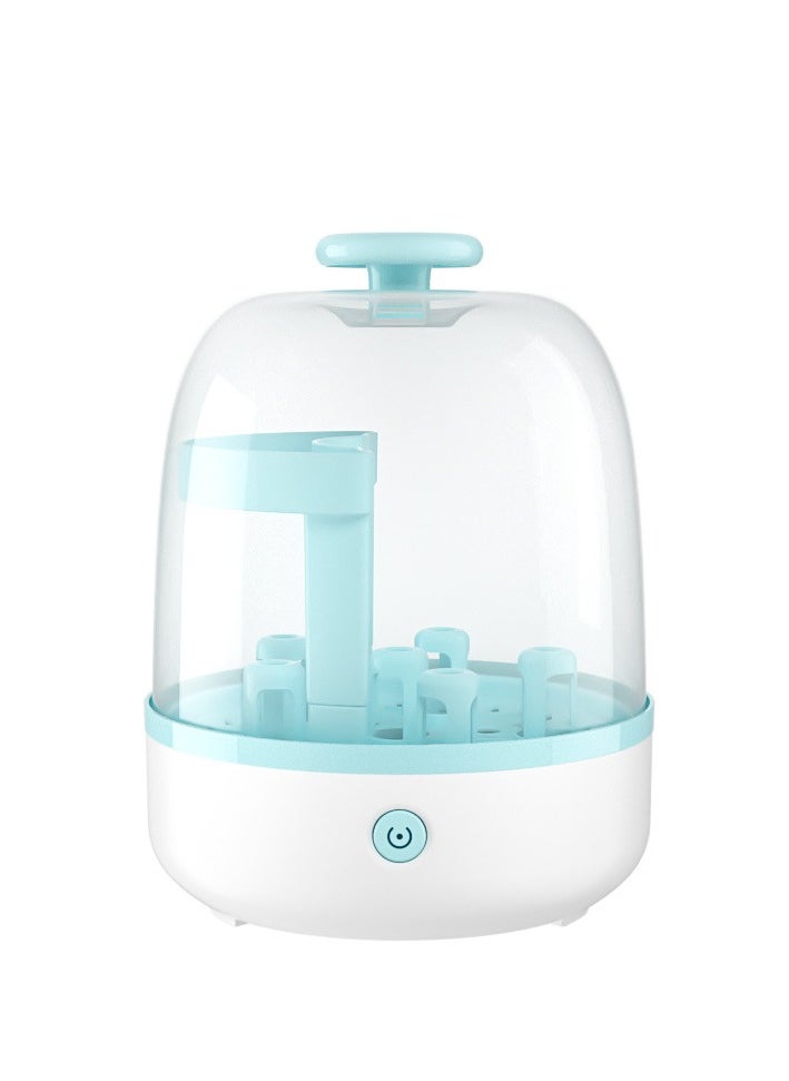 Generic - Double Layer Baby Bottle Steam Sterilizer with Automatic Power Off Control for Baby Bottles Pacifiers Breast Pumps Teething Toys Large Capacity and 99.99% Cleaned in 8 Mins 360 Degree High Temperatu - Image 1