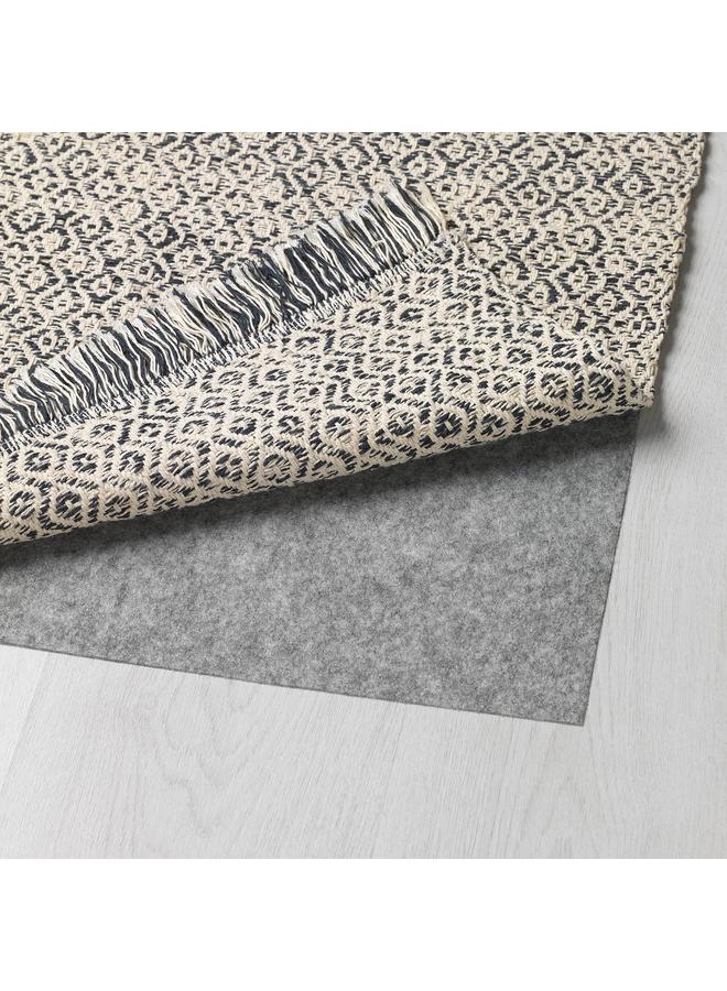 إيروريكس سجادة، منسوجة بشكل مسطح، أسود/طبيعي، 80×150 سم - Image 5