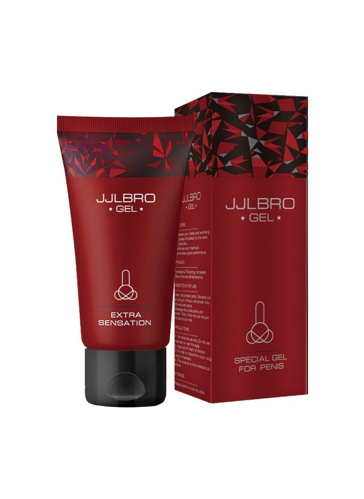 JJLBRO JJLBRO Titan Men’s – Red Edition 50ml | Intimate Firming & Nourishing Massage Gel 