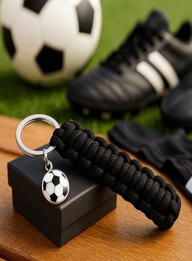 Infinity Collection Soccer Keychain, Soccer Gifts, Soccer Charm Keychain for Soccer Players, Soccer Teams or Coaches - Image 2