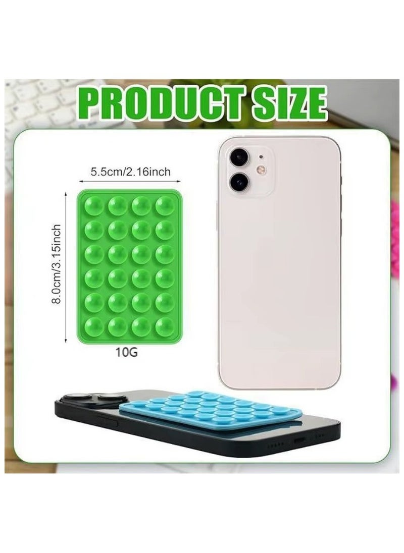 Generic - Silicone Suction Phone Case Mount, Non Slip Sticky Phone Grip for Cellphone for Strong Grip Holder for Selfies and Videos (Light Pink ) - Image 1