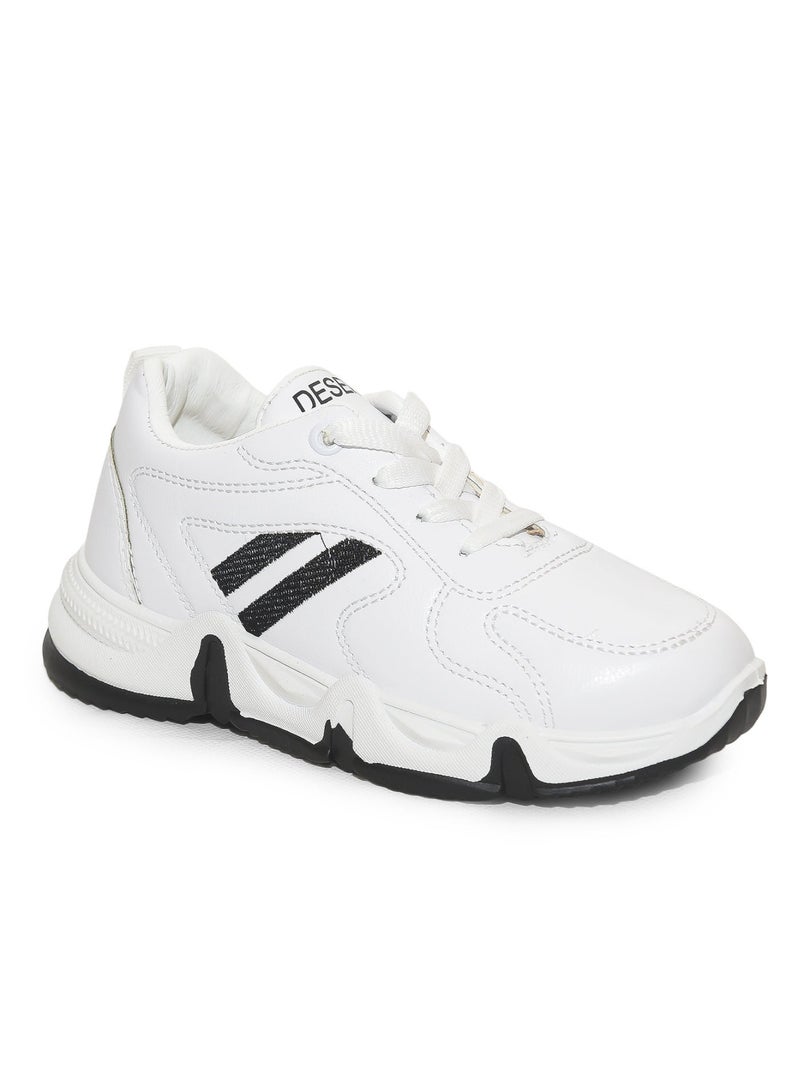 Desert Sportive Casual Lace-up Sneakers For Kids - Image 2