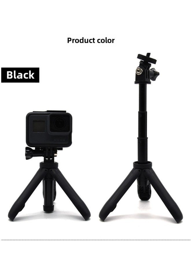 Gopro Accessories Extension Mini Pole Tripod Shorty Selfie Stick Desktop Mini Hero5/6/7 Bracket-Color:Black  - Image 1