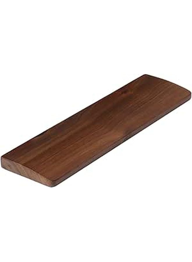 Walnut Wooden Keyboard Wrist Rest Ergonomic 30cm Small Palm Support For Office Desk - Image 1