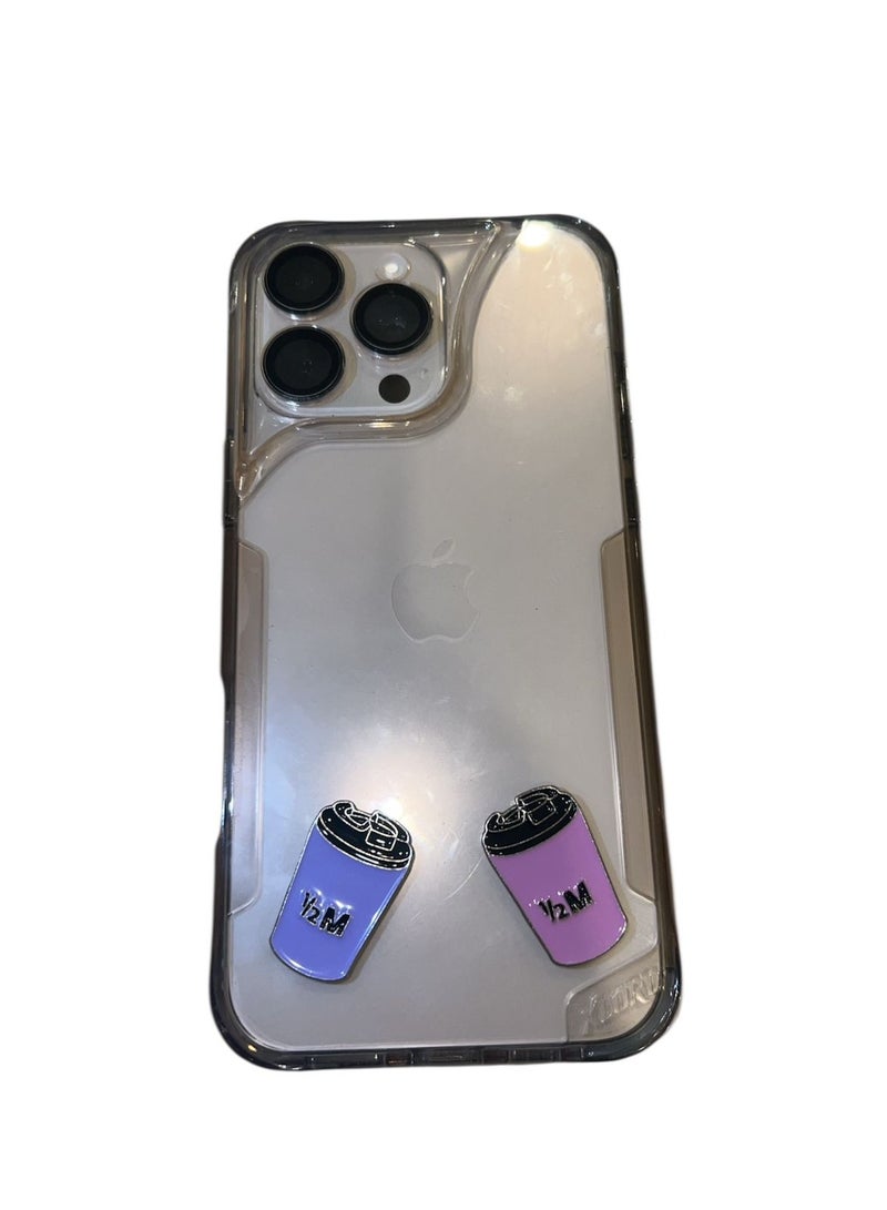 MILLION Coffee Cup Sticker - Small Size Phone Sticker - Image 1