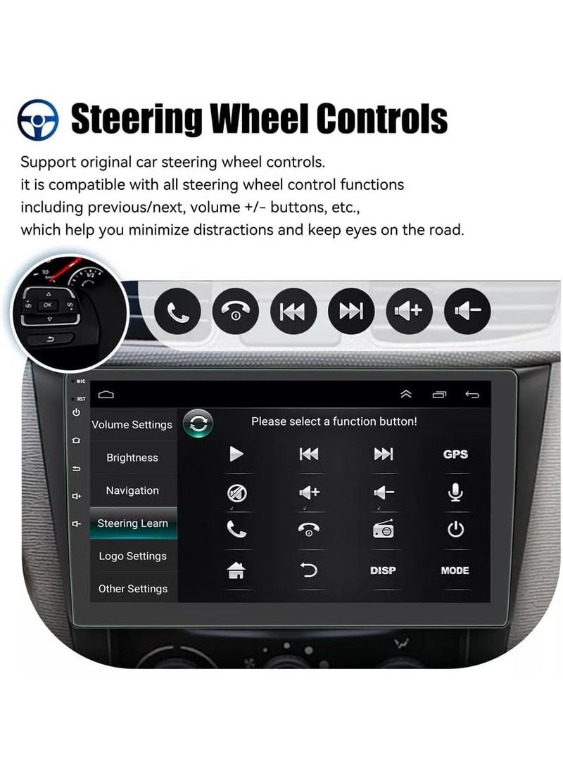 ماركة غير محددة - شاشة عرض للسيارة بنظام أندرويد بحجم 9 إنش من MT Best Buy، IPS، ذاكرة 2 جيجابايت/32 جيجابايت، ميرور لينك، بلوتوث، مشغل وسائط متعددة لأوبترا، لاستي، جنترا، وفرونزا (2006-2013) - Image 1