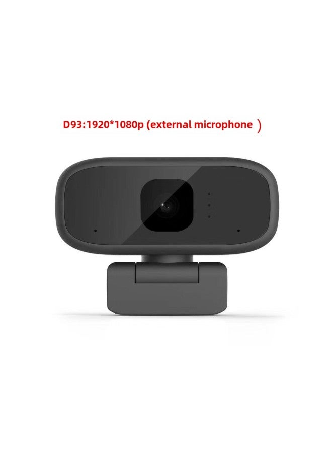 Computer Camera 1080p Usb Camera HD Camera Usb Webcam Webcam-Color:D93:1920*1080p (external Microphone) - Image 1