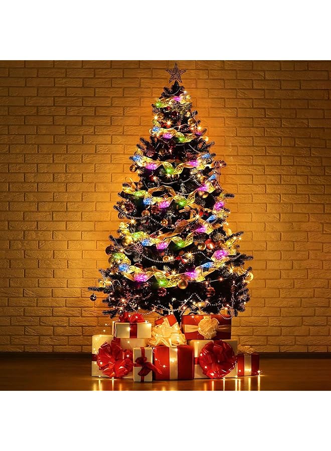 erorex Ribbon Lights Wireless Remote Control String Lights With 50 Led Lights Battery Powered Ribbon Fairy Lights For Tree Party Indoor Outdoor Hanging Decor - Image 5