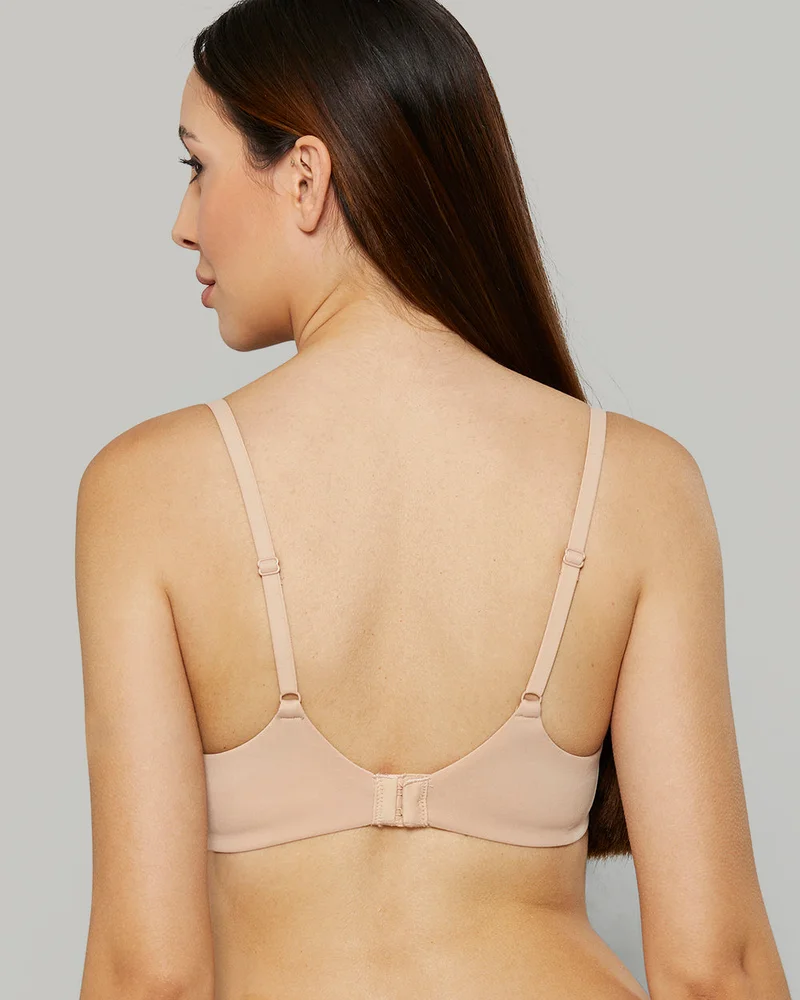 Isla & Evie Isla & Evie Black Bra Push Up Rib