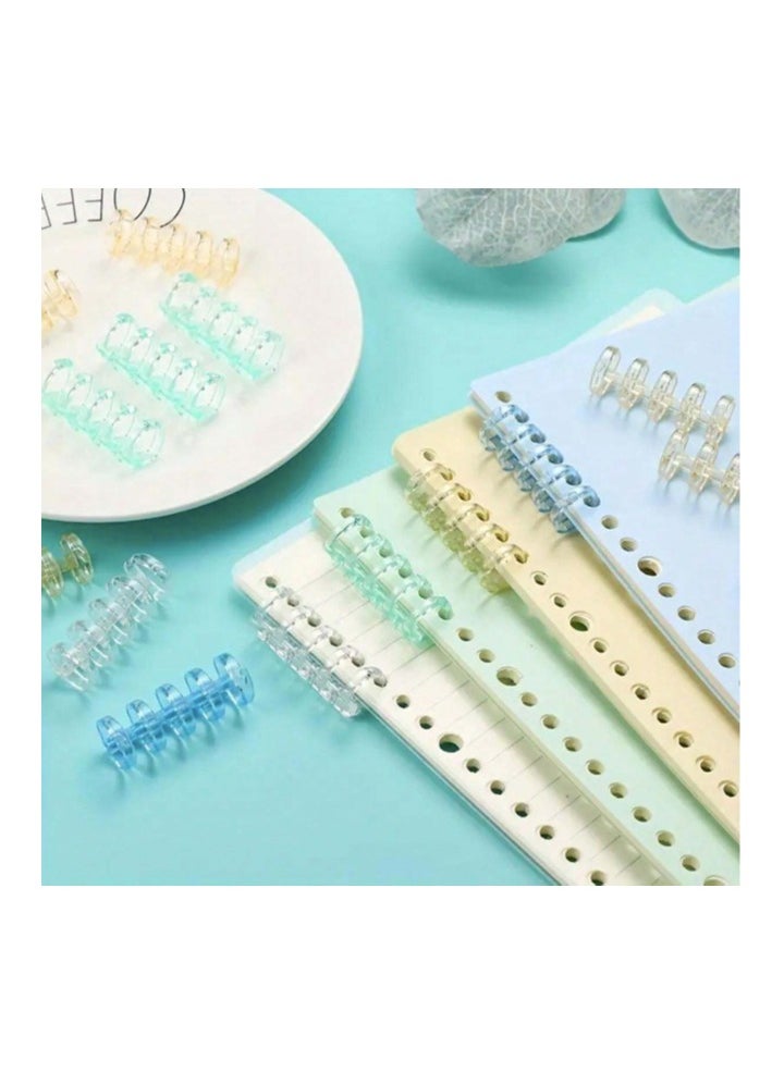 Heya Tria 5PCS Plastic Transparent Loose-Leaf Ring  - Image 2