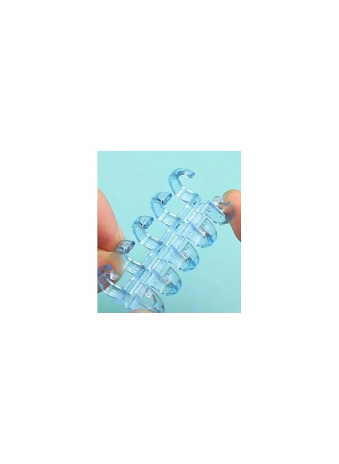 Heya Tria 5PCS Plastic Transparent Loose-Leaf Ring  - Image 3